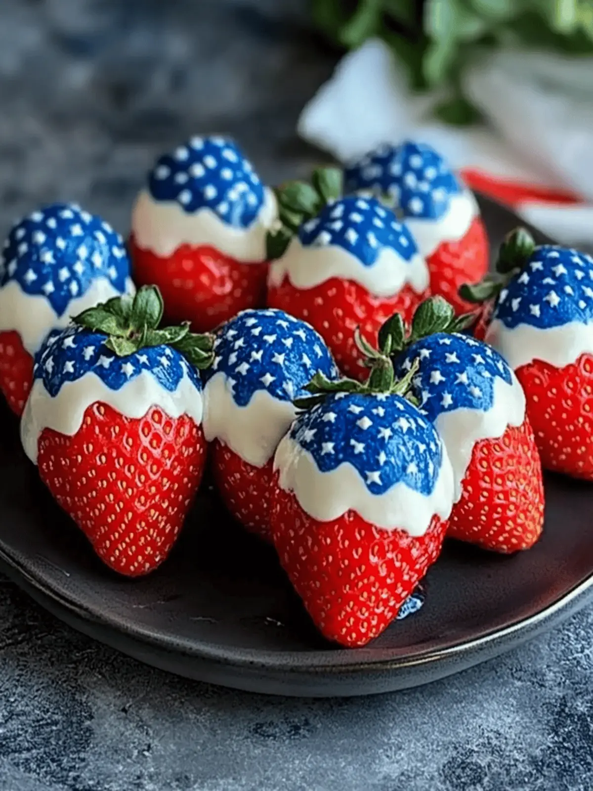 Patriotic Strawberries: No-Bake Summer Delight for Celebrations 4 Patriotic Strawberries