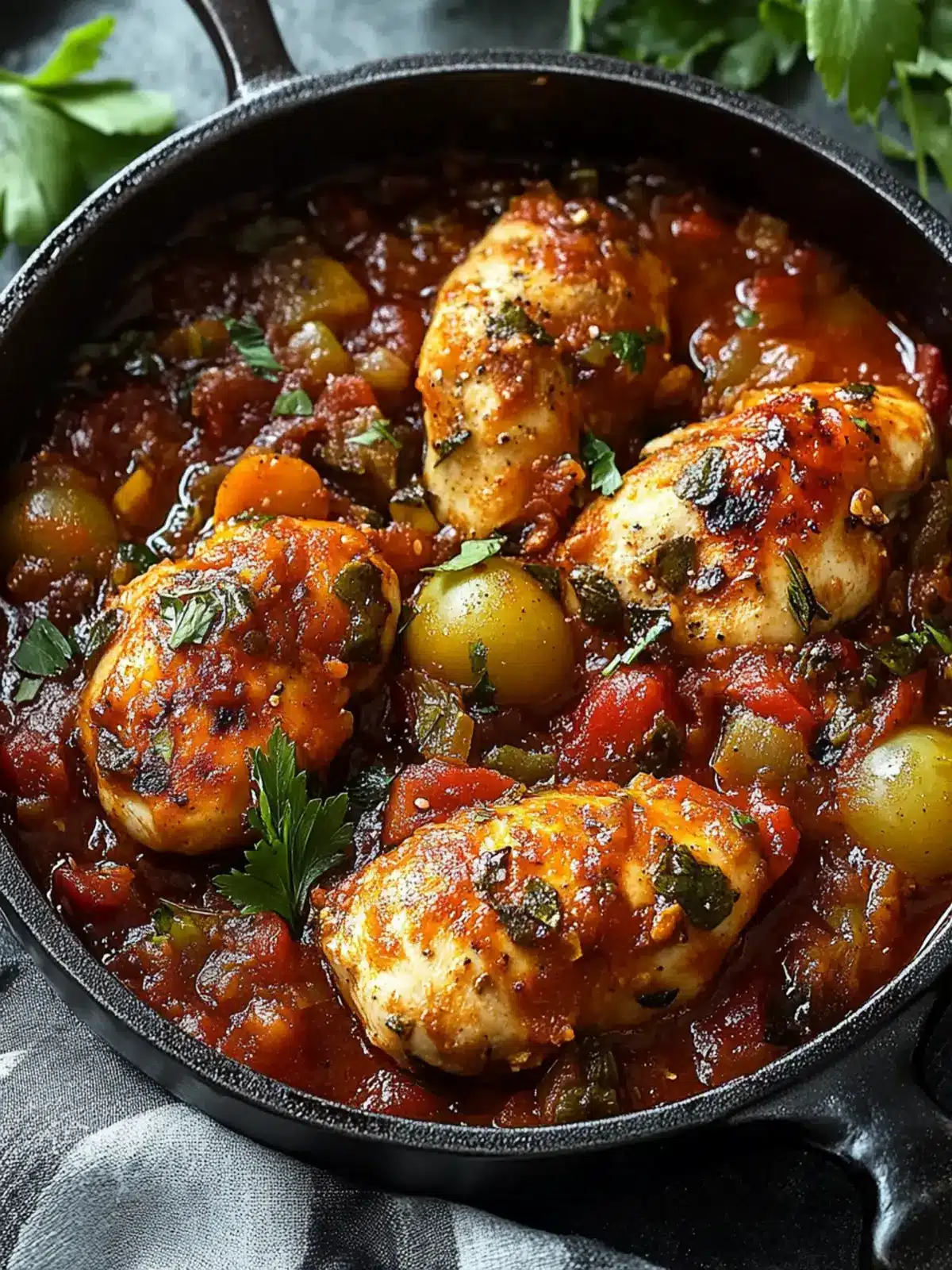 Mouthwatering Chicken Marengo: A Cozy Dinner Delight 3 Chicken Marengo