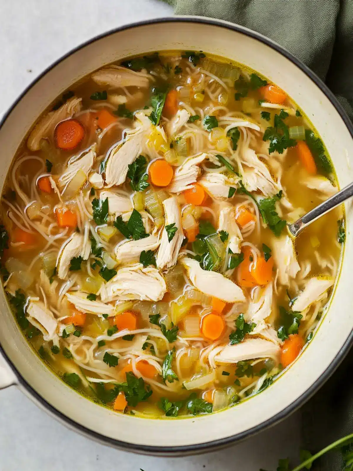 Cozy Up with Chicken & Vermicelli Soup That Comforts Fast! 3 Chicken & Vermicelli Soup