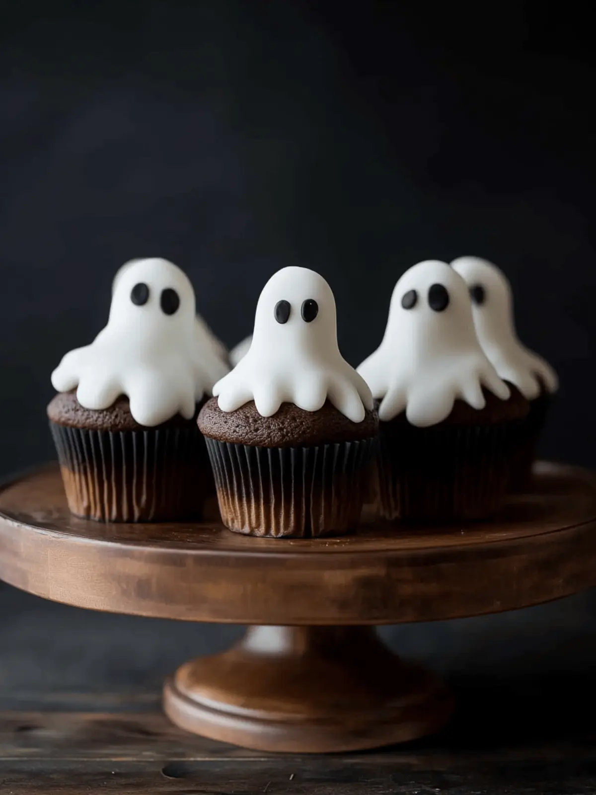 Deliciously Spooky Ghost Cupcakes to Haunt Your Tastebuds 2 Ghost Cupcakes