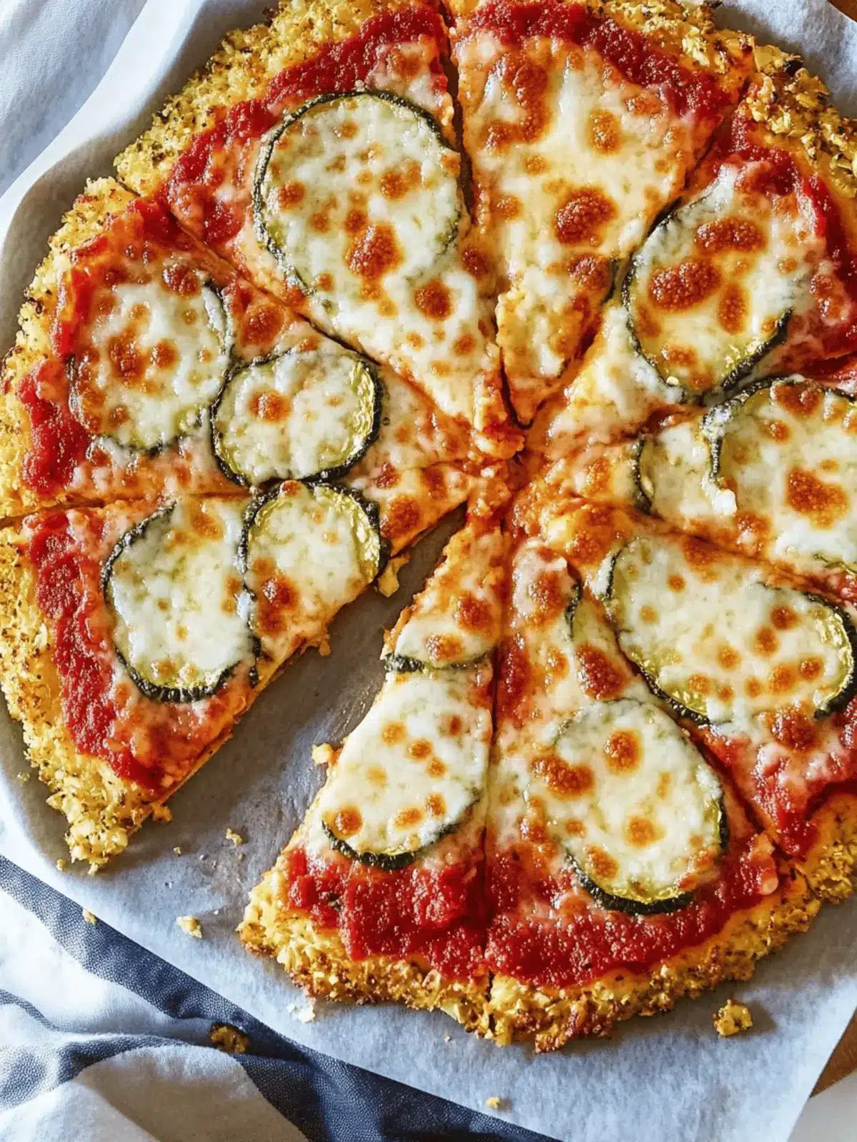 Delicious Cauliflower Pizza Crust: Guilt-Free and Easy! 3 Cauliflower Pizza Crust