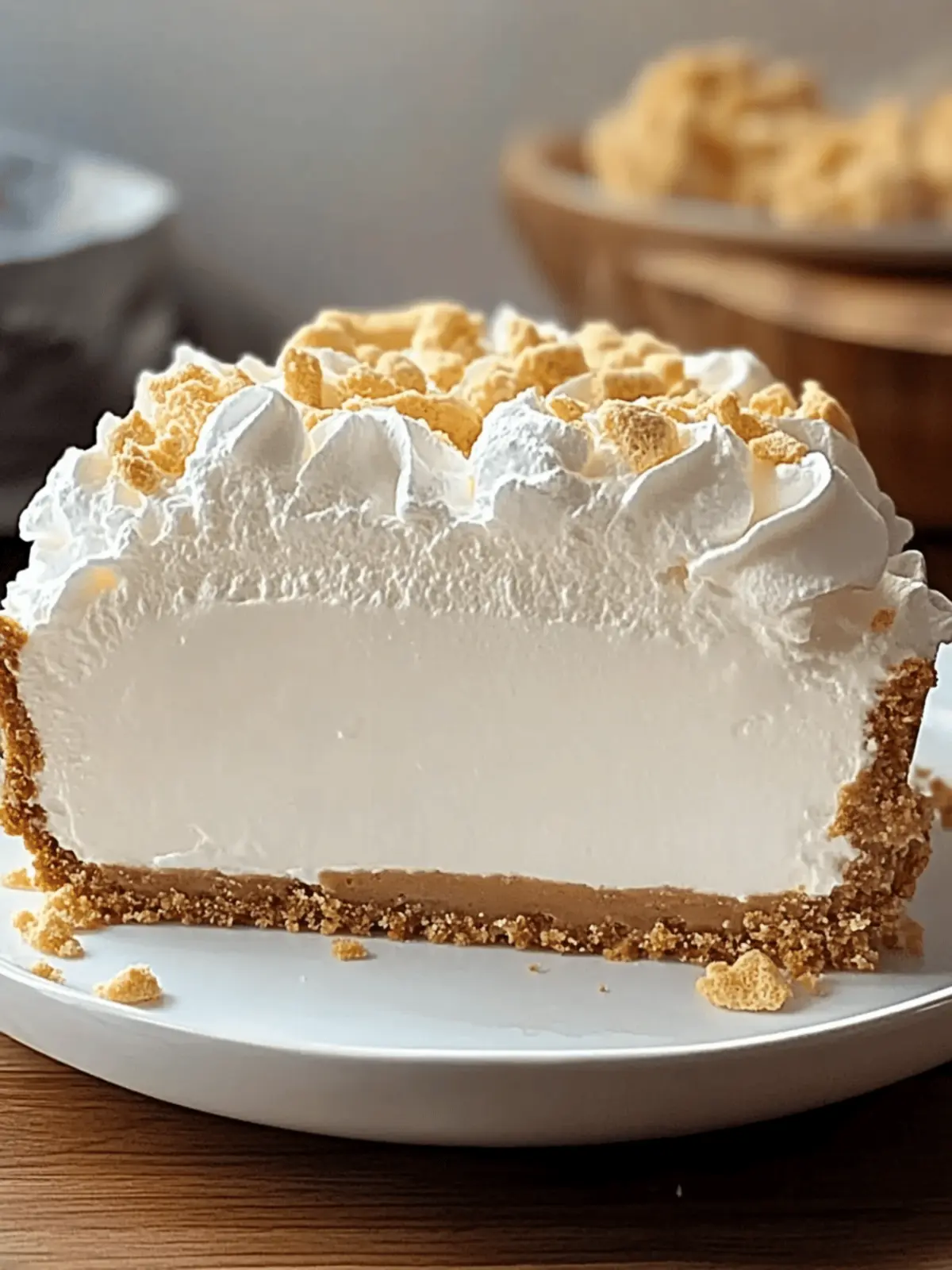 Marshmallow Whip Cheesecake: No-Bake Bliss You Can't Resist 2 Marshmallow Whip Cheesecake