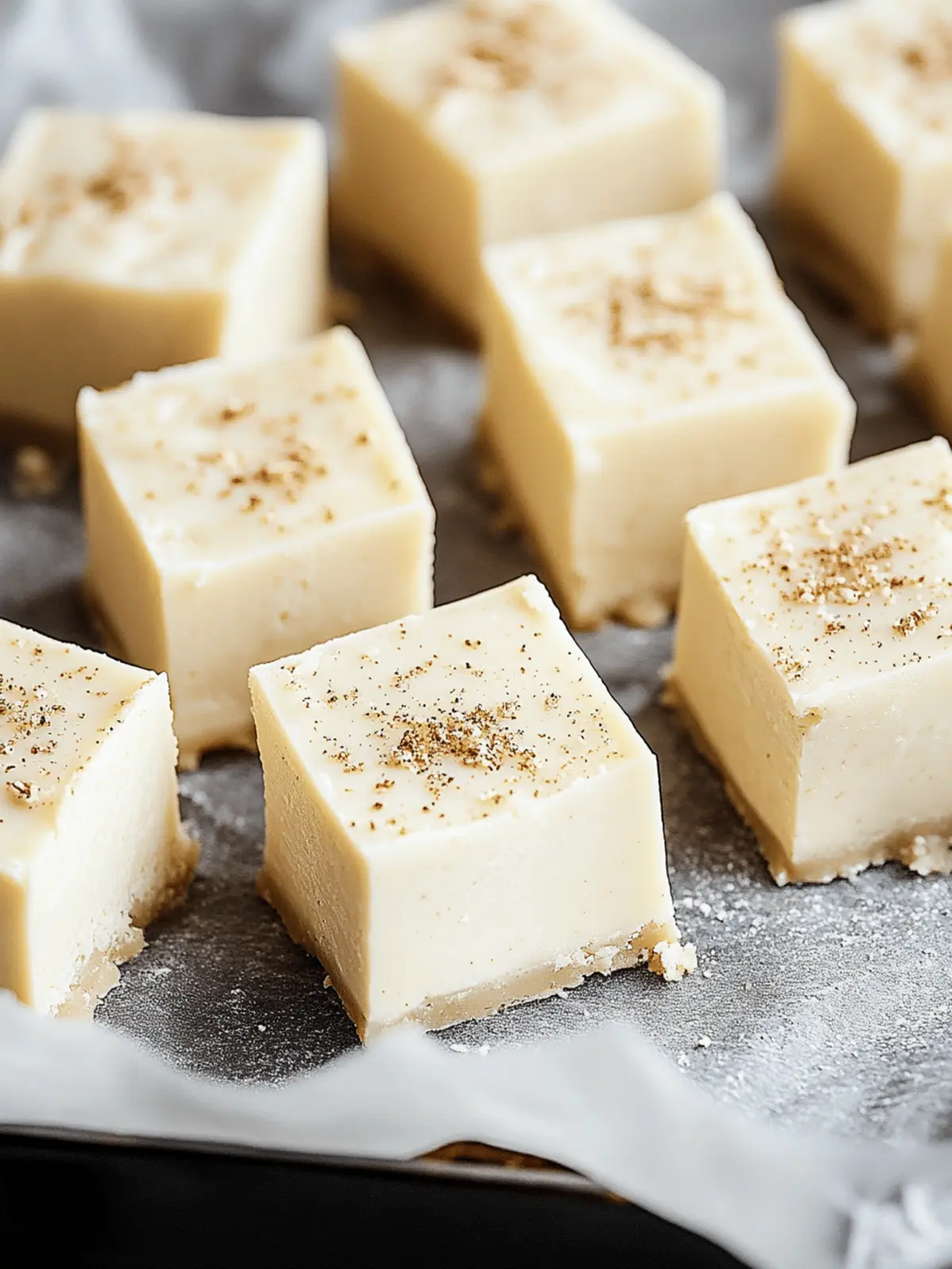 Irresistible Christmas Eggnog Fudge You ll Love to Share 4 Christmas Eggnog Fudge