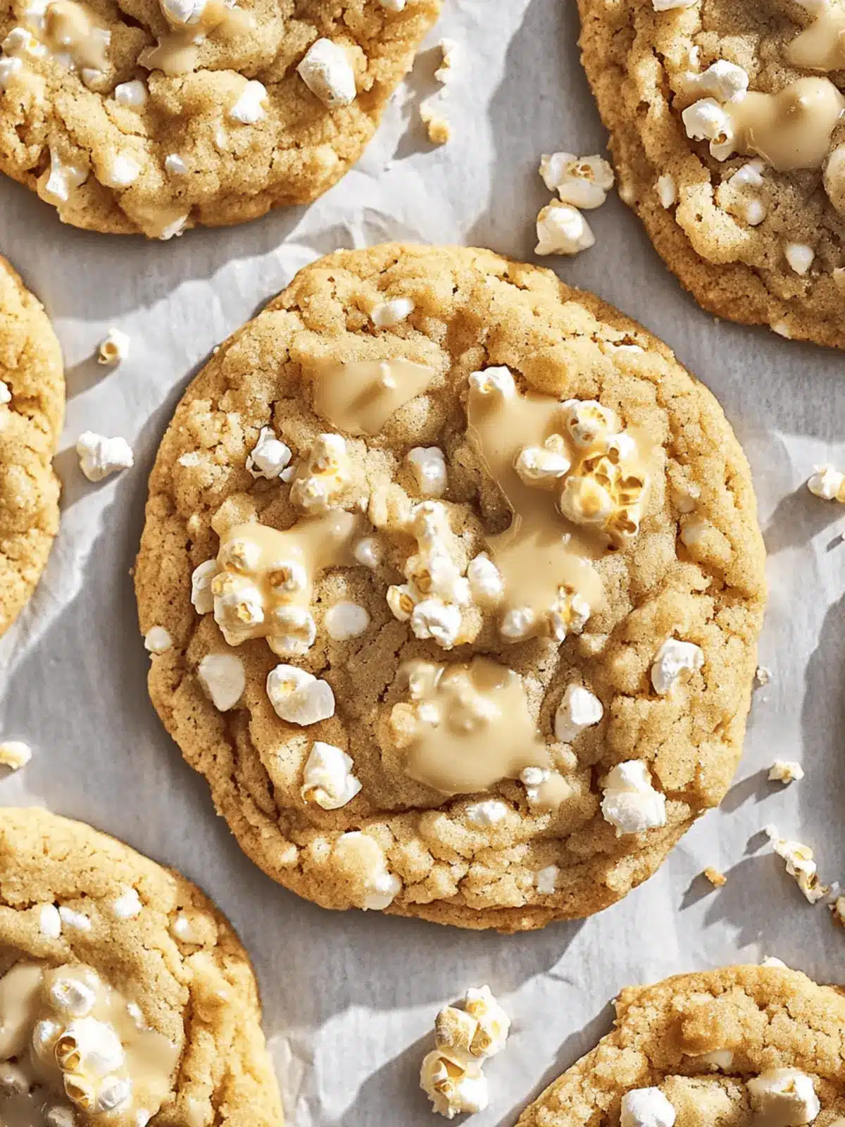 Buttered Popcorn Cookies: A Sweet and Savory Twist! 4 Buttered Popcorn Cookies