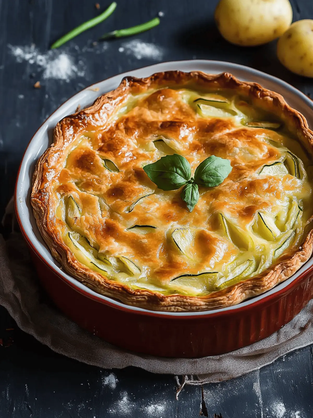 Delicious Leek And Potato Pie to Brighten Your Dinner Table 3 Leek And Potato Pie