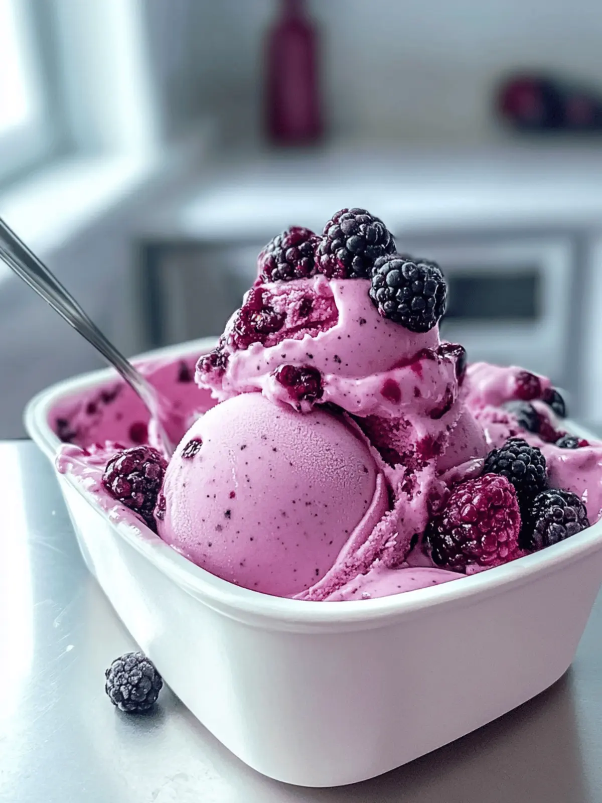Berry Frozen Yogurt Bliss: A Healthy Summer Delight 3 Berry Frozen Yogurt