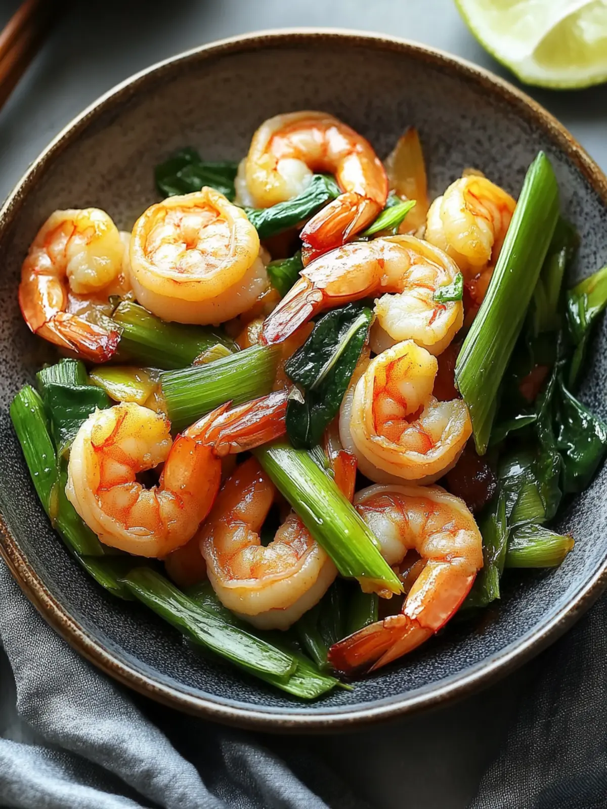 Savor Chinese Ginger Scallion Shrimp in Just 20 Minutes 3 Chinese Ginger Scallion Shrimp