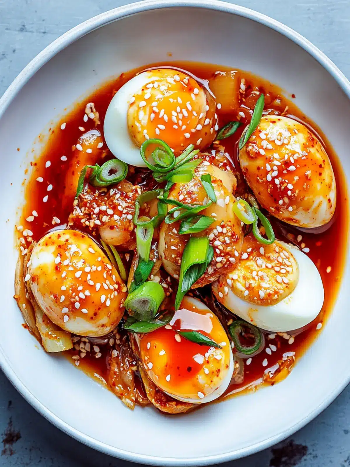Spicy Gochujang Eggs: Your New Favorite Quick Breakfast Hack 3 Spicy Gochujang Eggs