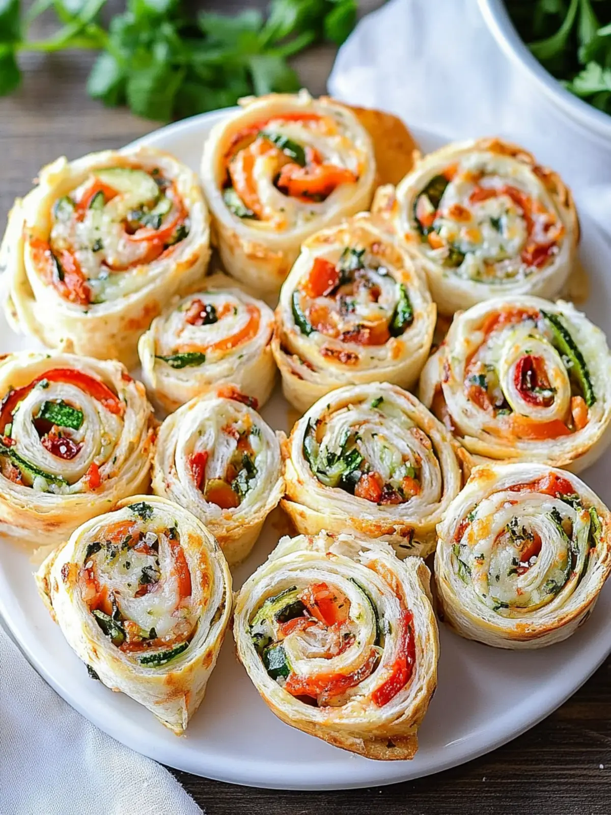 Delicious Veggie Pizza Pinwheels for Easy Snack Joy 4 Veggie Pizza Pinwheels
