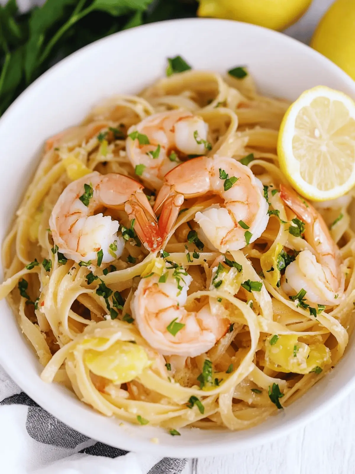 Quick Shrimp Scampi Linguine Ready in 20 Minutes! 3 Shrimp Scampi Linguine