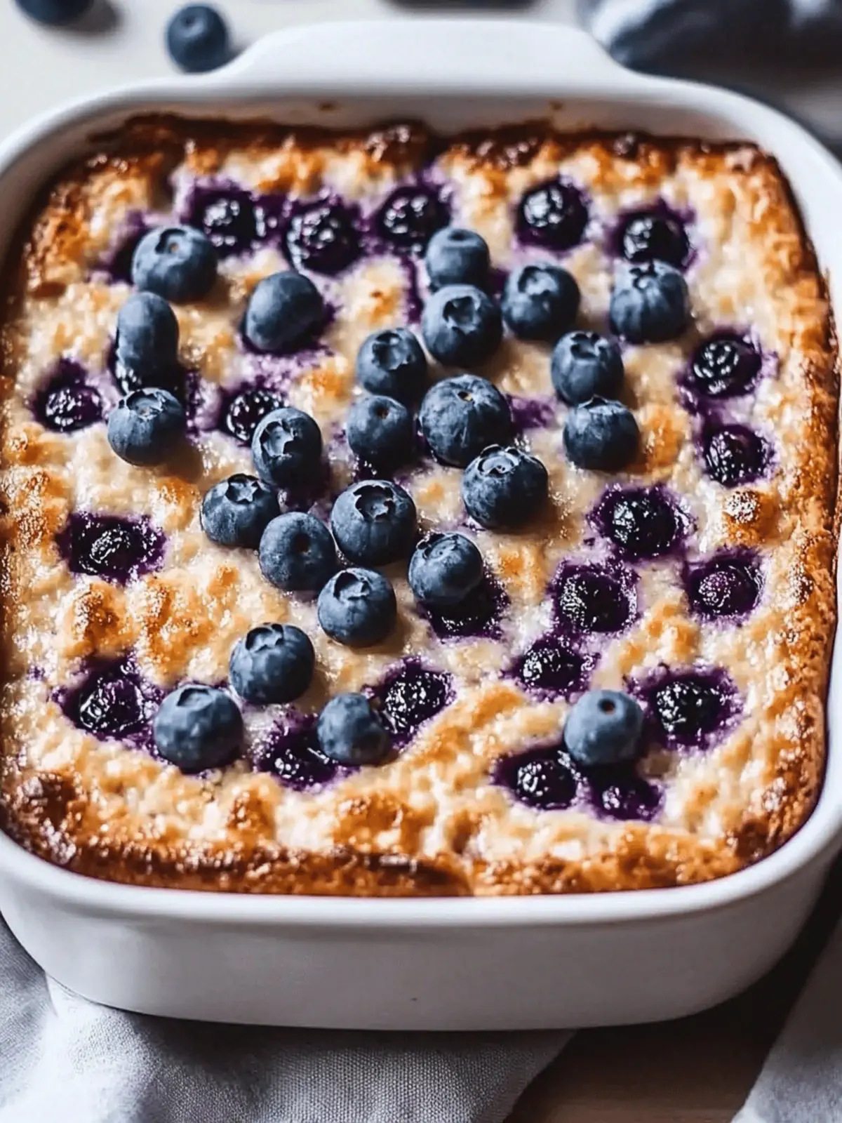 Blueberry Cottage Cheese Breakfast Bake for a Healthy Start 2 Blueberry Cottage Cheese Breakfast Bake