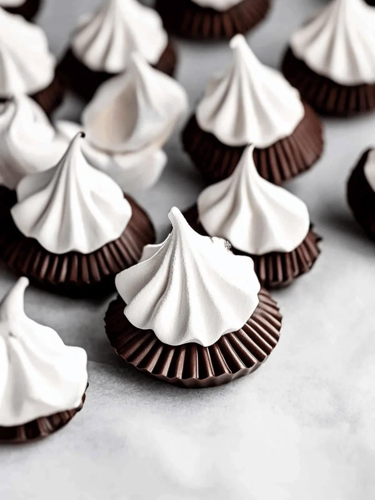 Decadent Chocolate Dipped Meringue Cookies You ll Crave! 2 Chocolate Dipped Meringue Cookies