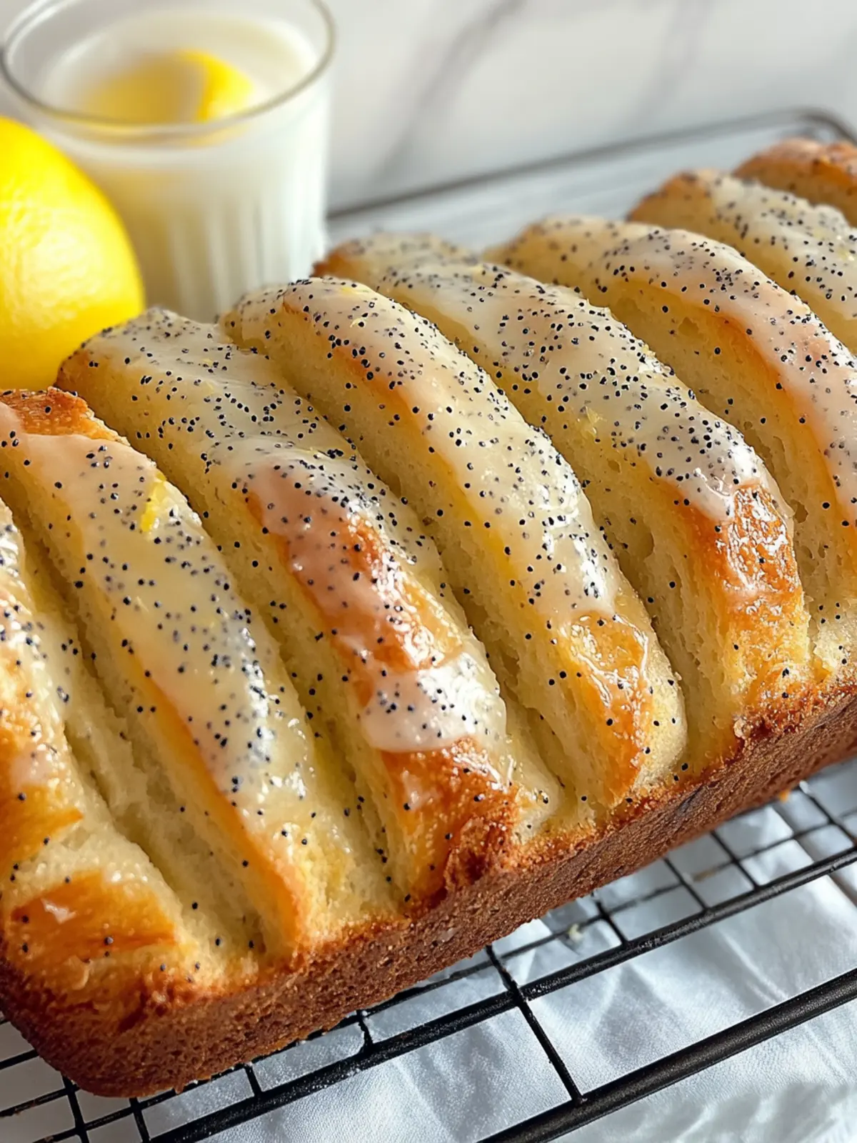 Irresistible Lemon Poppy Seed Pull-Apart Bread Recipe You'll Love 4 Lemon Poppy Seed Pull-Apart Bread