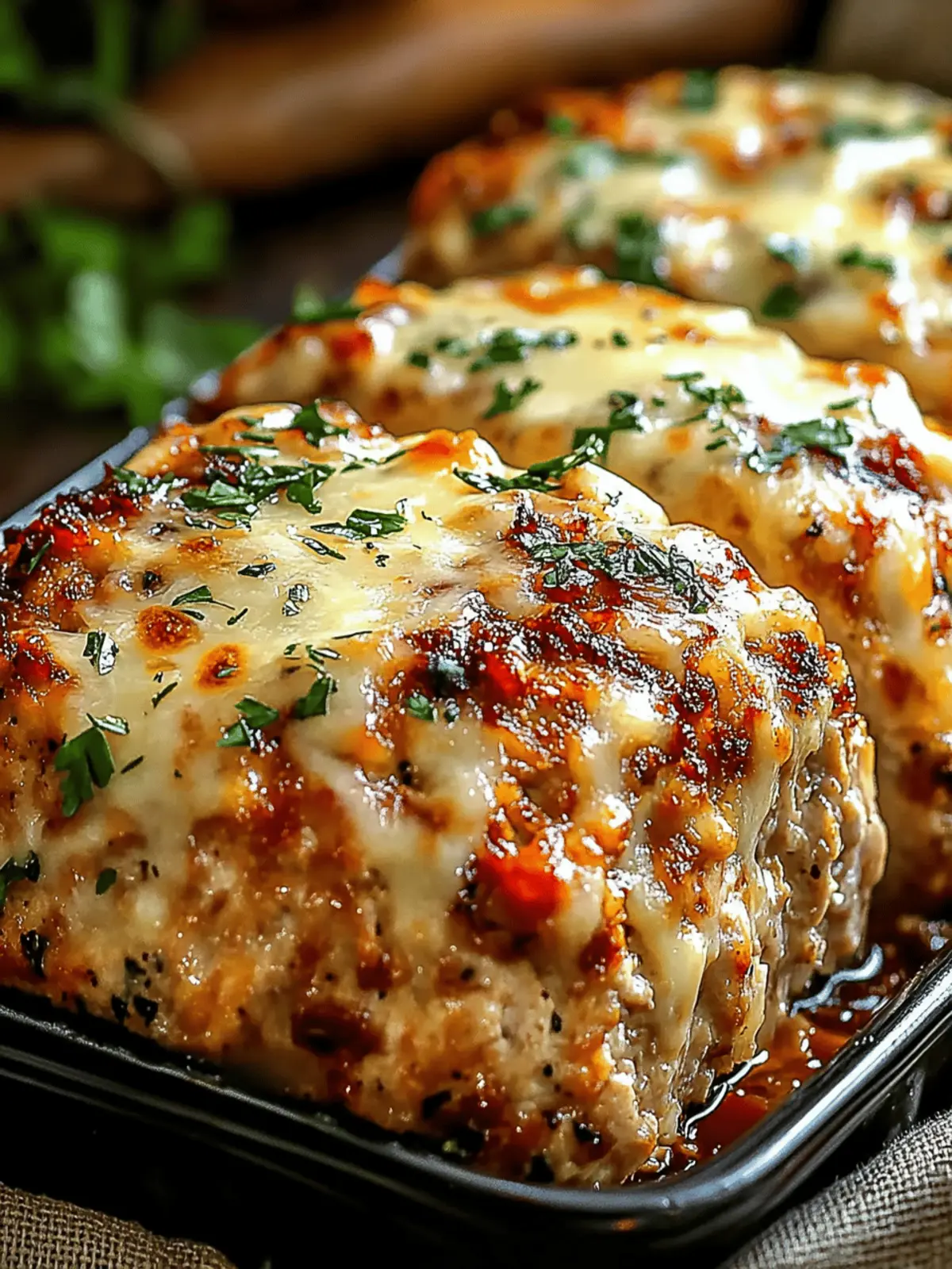 Garlic Parmesan Chicken Meatloaf: A Healthy Family Favorite 2 Garlic Parmesan Chicken Meatloaf