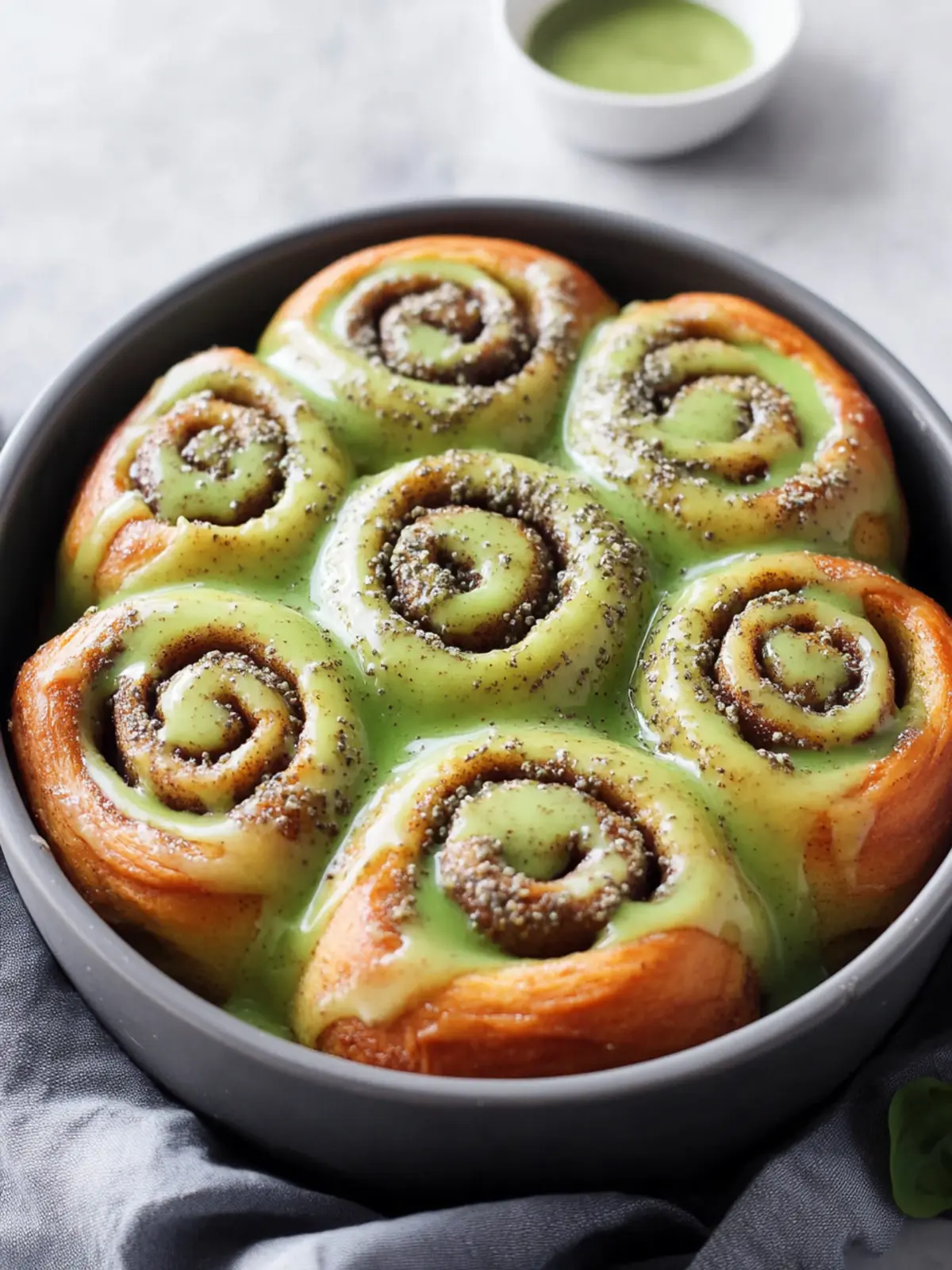 Decadent Cinnamon Rolls with a Matcha Glaze You ll Love 3 Cinnamon Rolls with a Matcha Glaze