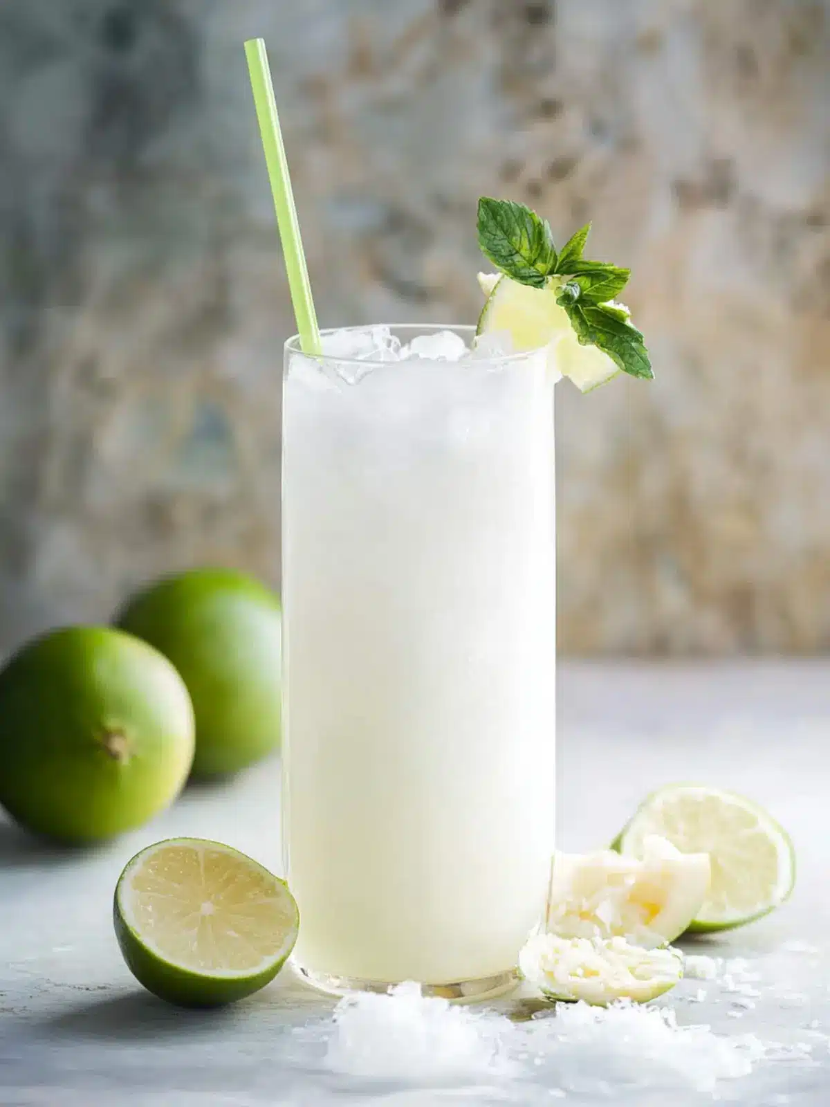 Refreshing Limonada de Coco Recipe Perfect for Summer Sippin 4 Limonada de Coco