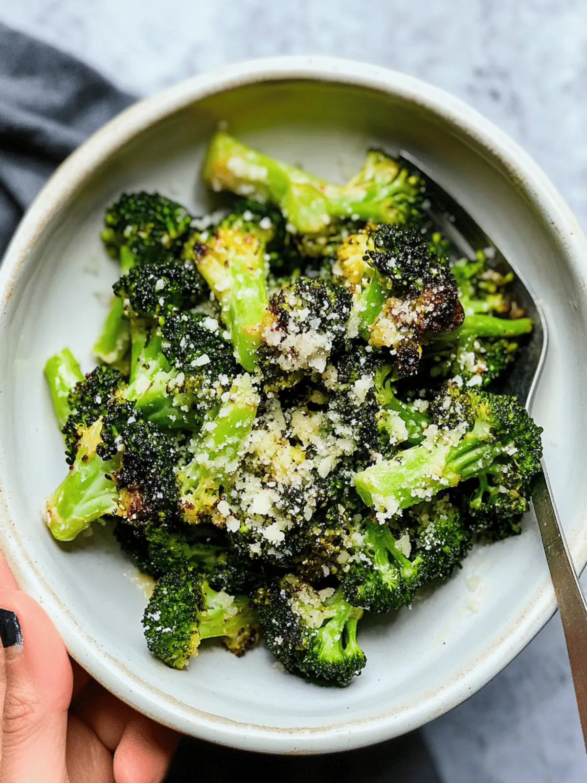 Delicious Air Fryer Garlic Parmesan Broccoli in Just 10 Minutes 3 Air Fryer Garlic Parmesan Broccoli