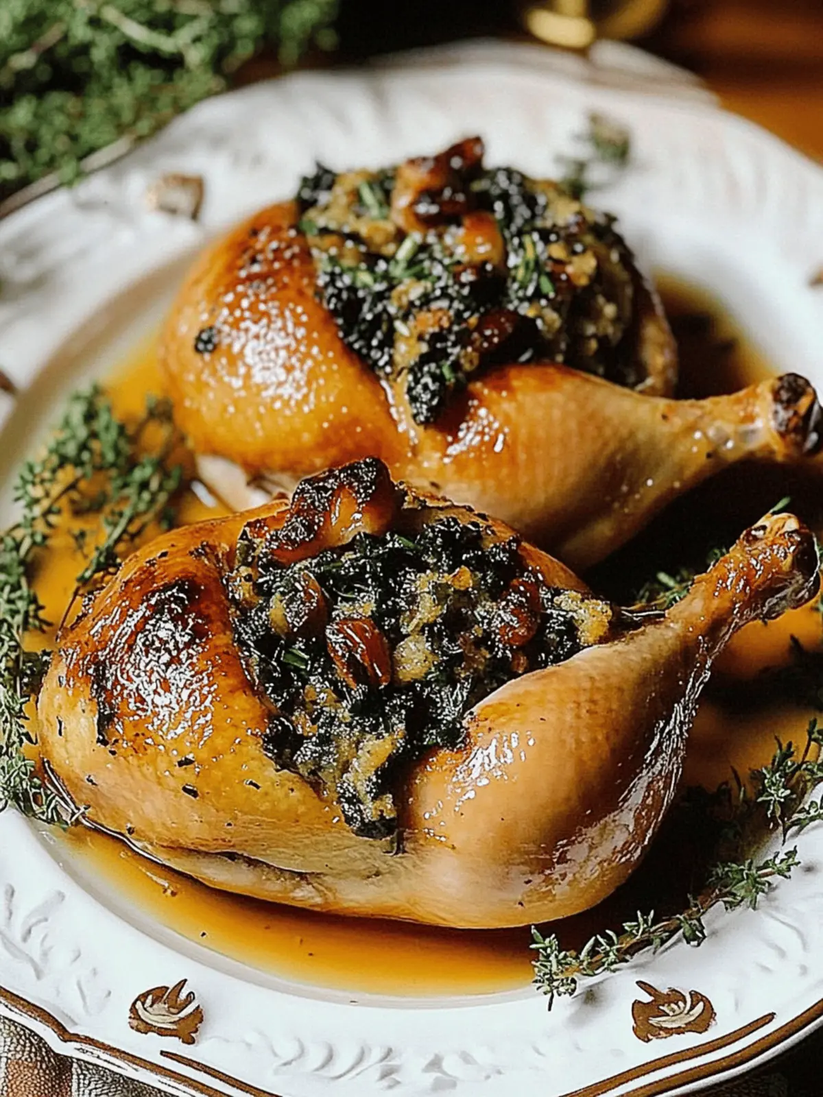 Deliciously Stuffed Cornish Game Hens That Impress Every Time 4 Stuffed Cornish Game Hens