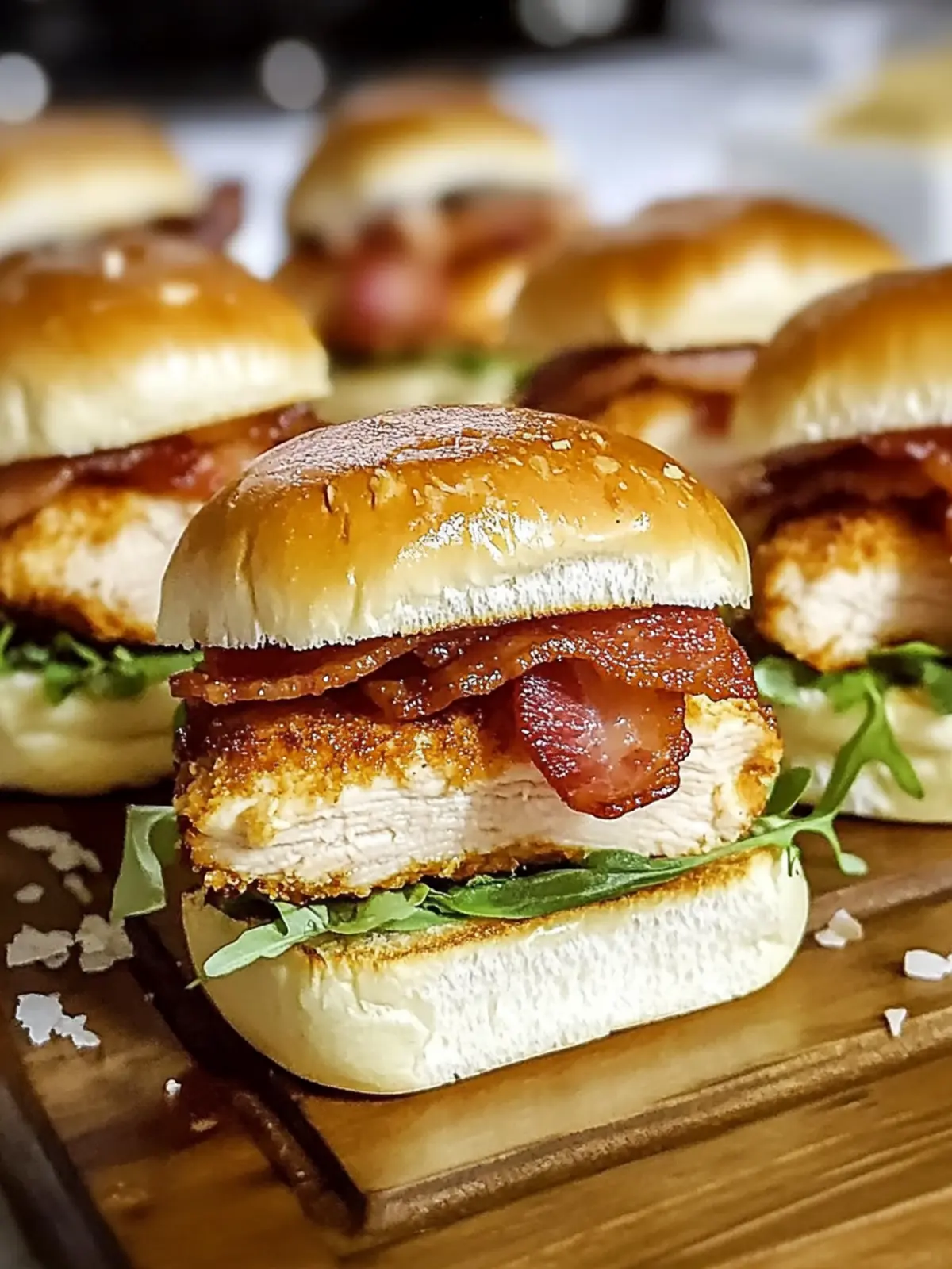 Savory Maple Chicken Bacon Sliders for Your Next Game Day! 3 Maple Chicken Bacon Sliders