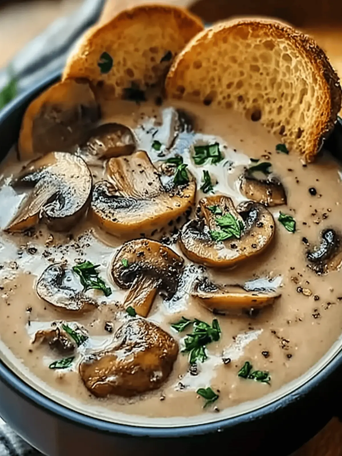Heavenly Creamy Mushroom Soup for Cozy Nights In 3 Creamy Mushroom Soup