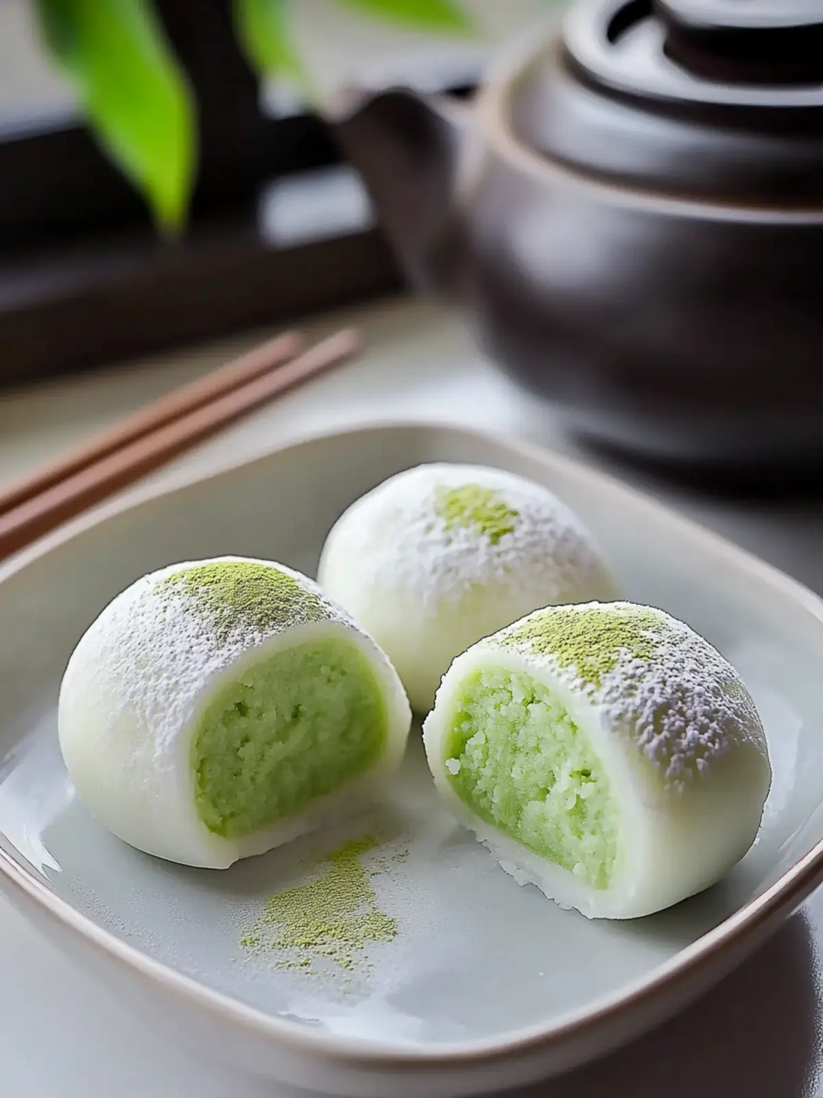 Delicious Matcha Cream Cheese Daifuku You ll Love to Make 3 Matcha Cream Cheese Daifuku