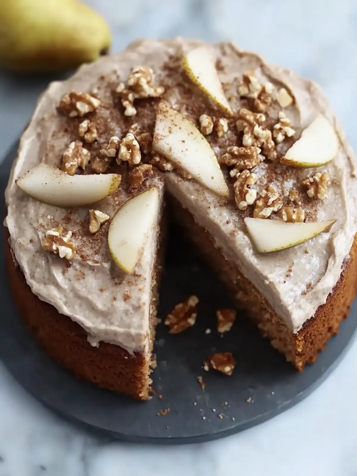 Cozy Up with Homemade Spiced Chai Pear Cake This Fall 2 Homemade Spiced Chai Pear Cake