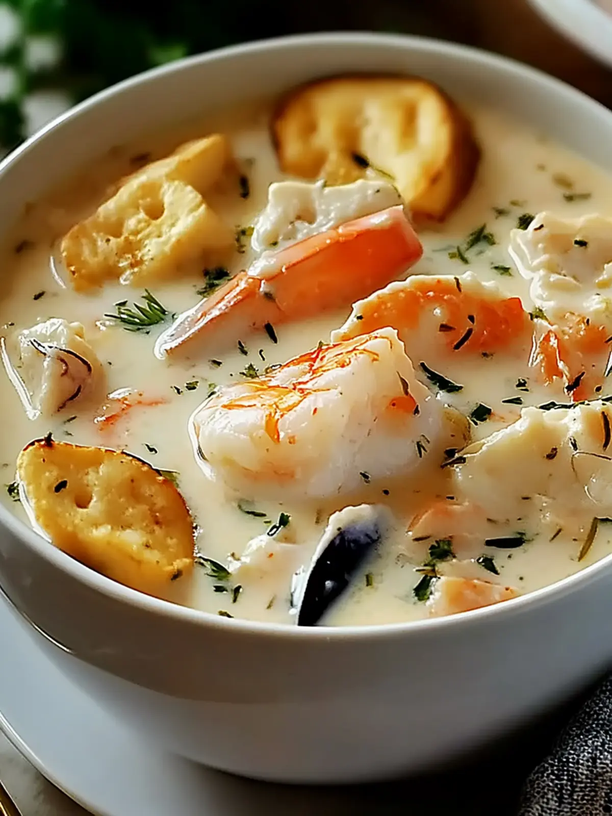 Nova Scotia Seafood Chowder That's Comfort in a Bowl 2 Nova Scotia Seafood Chowder