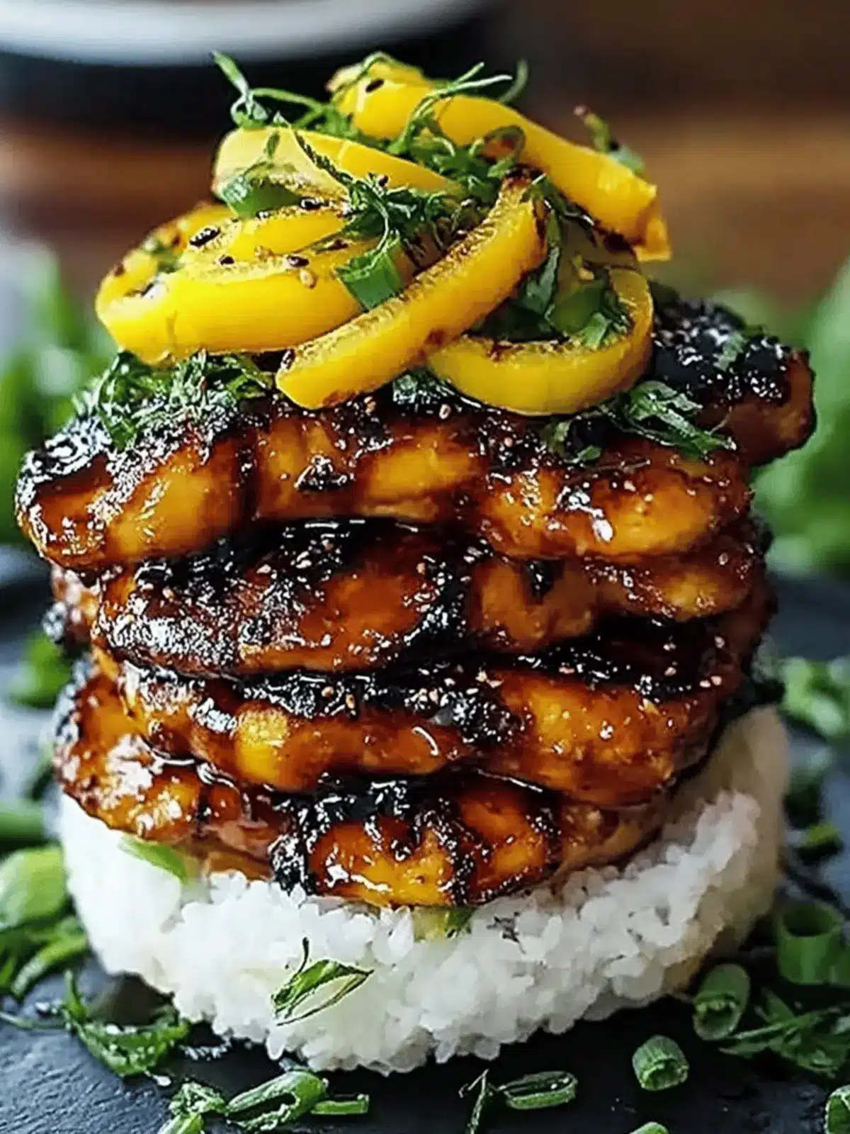 Hawaiian Huli Huli Chicken Stack Elevate Your Dinner Game 2 Hawaiian Huli Huli Chicken Stack