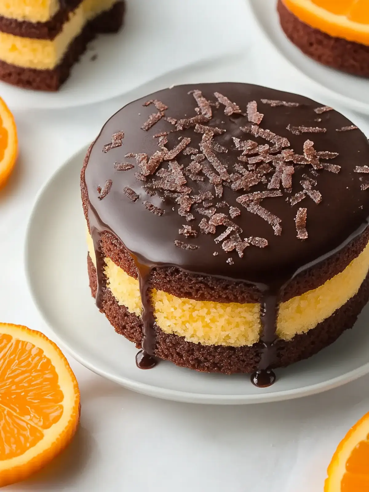 Decadent Jaffa Cakes Cake: A Twist on Your Favorite Treat 2 Jaffa Cakes