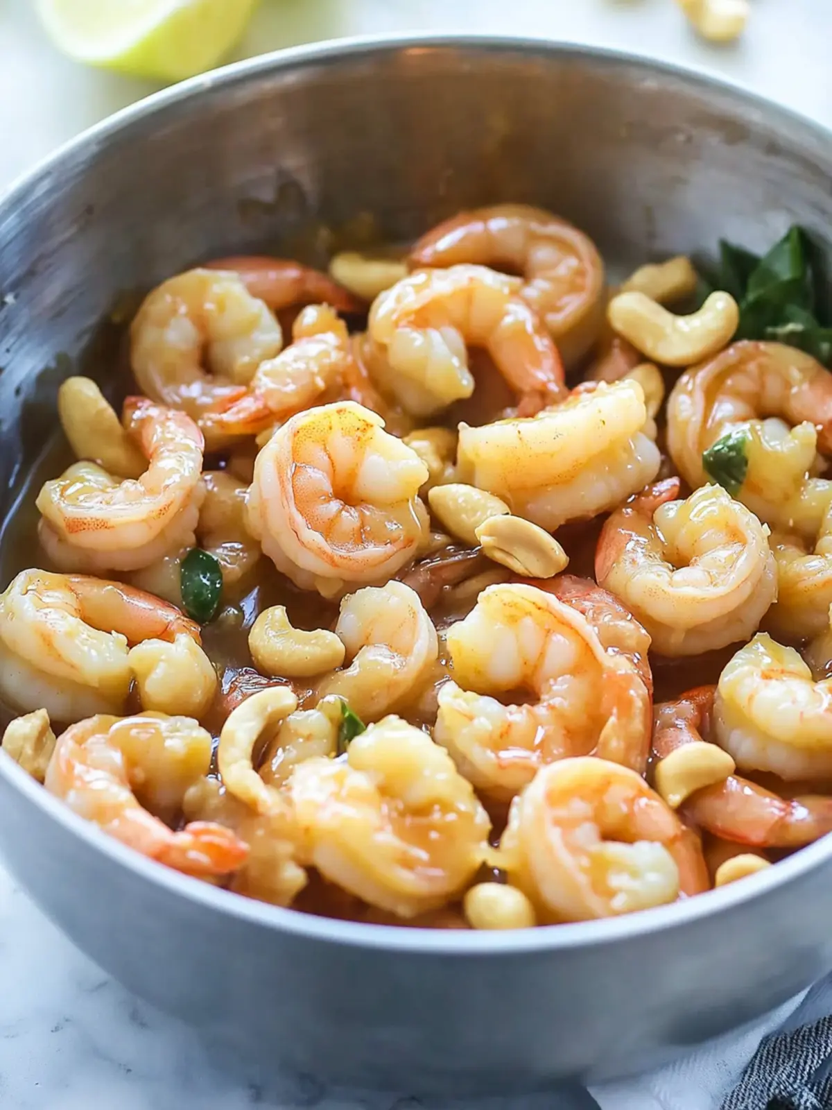 Savory Honey Cashew Shrimp: Crispy, Sweet Perfection at Home 2 Honey Cashew Shrimp