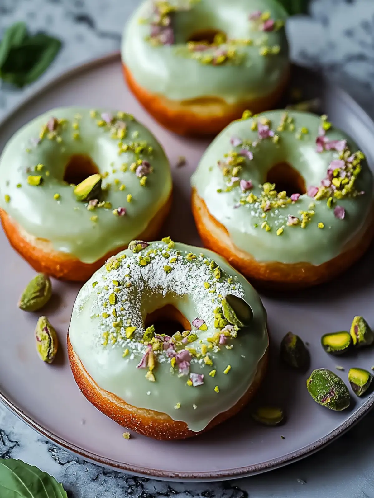 Indulge in Pistachio Cream Donuts That Will Wow Your Tastebuds 4 Pistachio Cream Donuts
