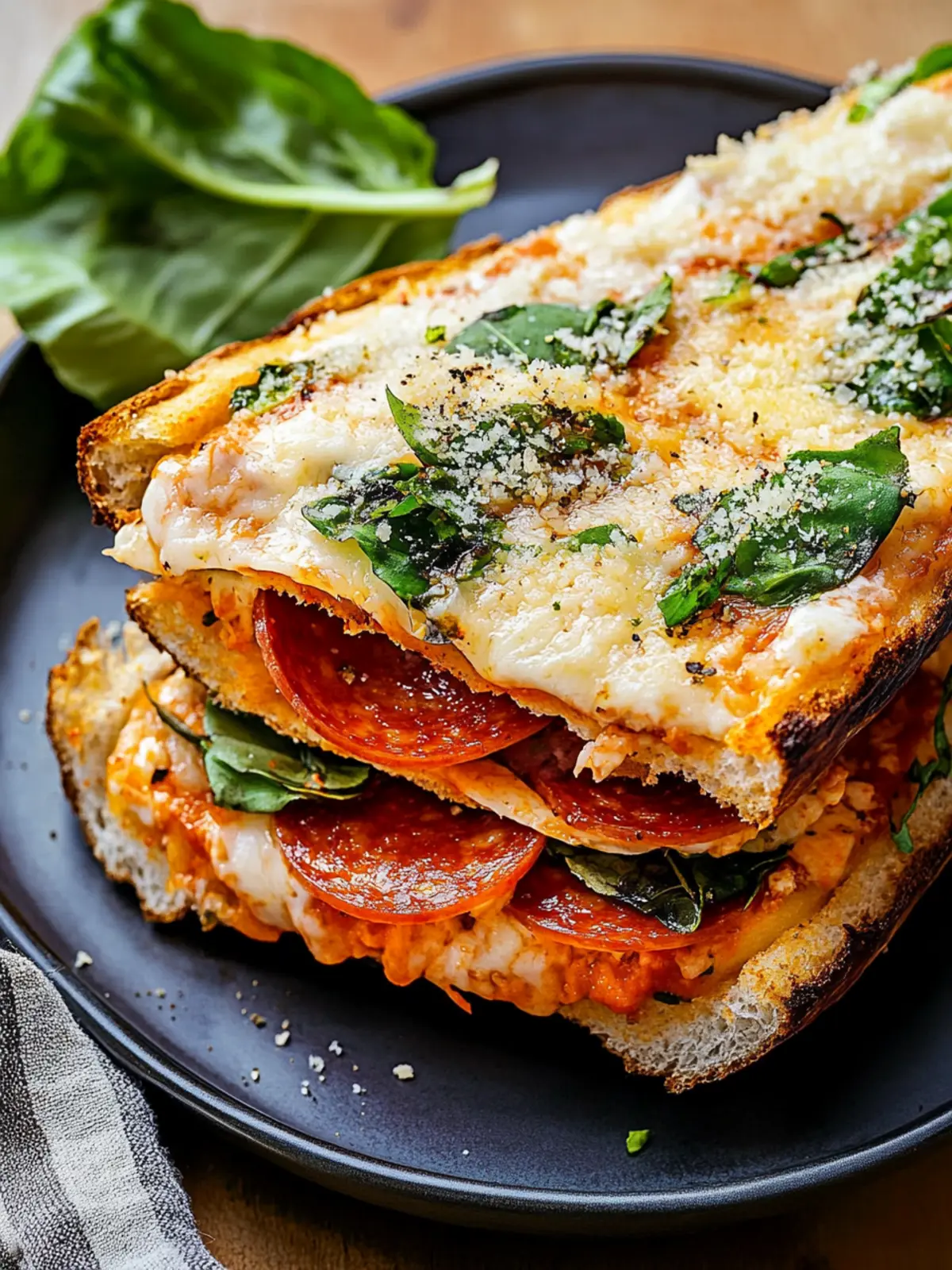 Irresistible Caesar Pepperoni Pizza Sandwich You Can t Resist 3 Caesar Pepperoni Pizza Sandwich
