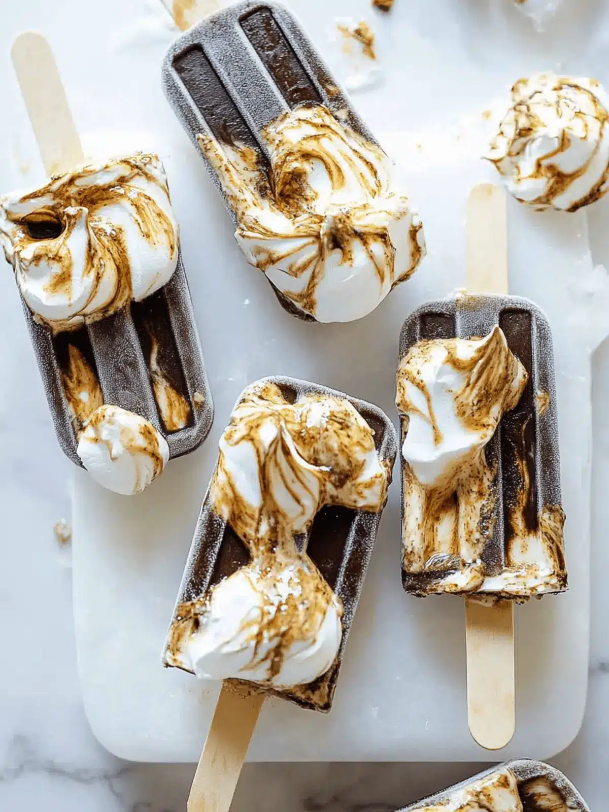 S mores Fudgsicles: Irresistible Summer Treats You ll Love 4 S mores Fudgsicles