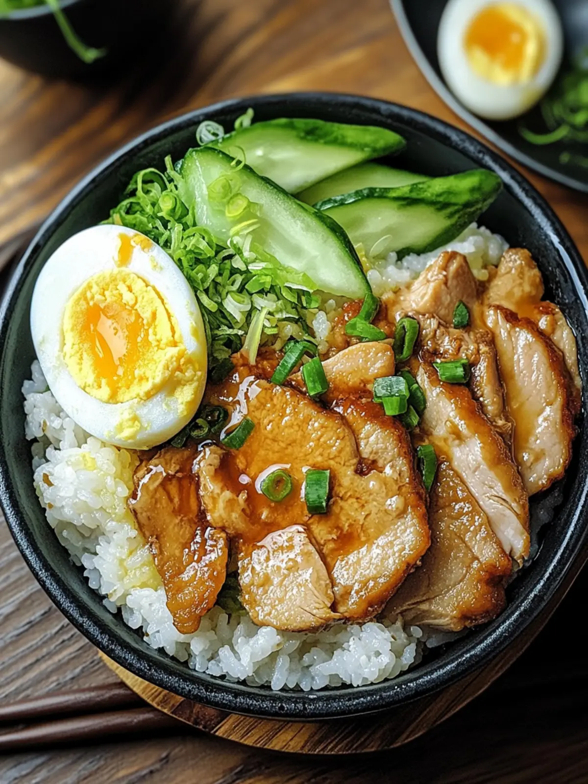 Irresistible Japanese Chicken and Egg Rice Bowl Recipe at Home 2 Japanese Chicken and Egg Rice Bowl