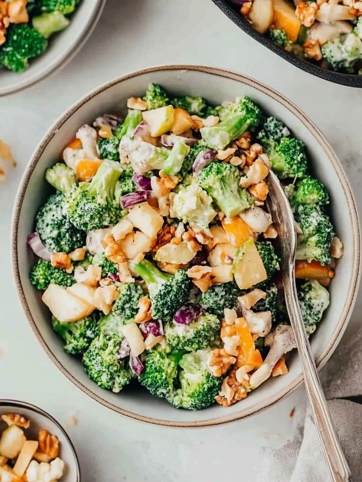 Crunchy Broccoli Apple Salad for a Fresh Flavor Boost 2 Broccoli Apple Salad
