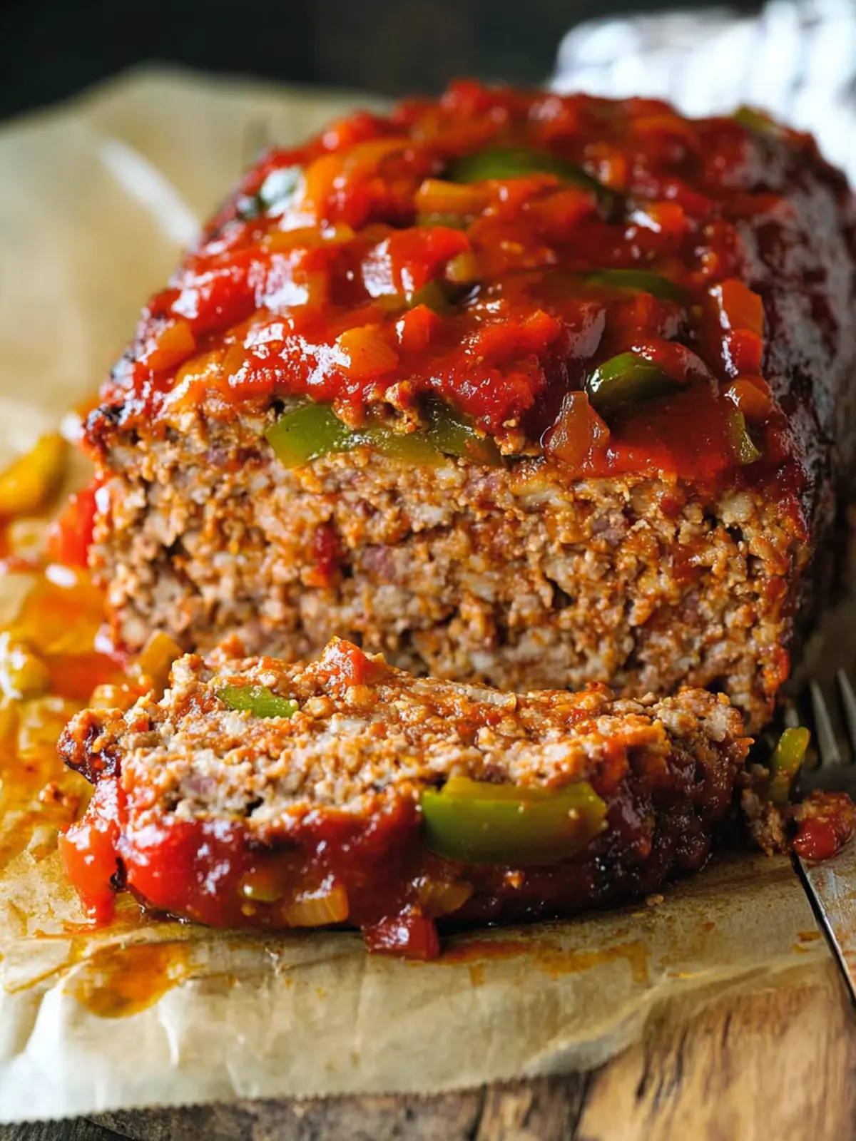 Savor the Flavor with Sausage and Peppers Meatloaf 2 Sausage and Peppers Meatloaf