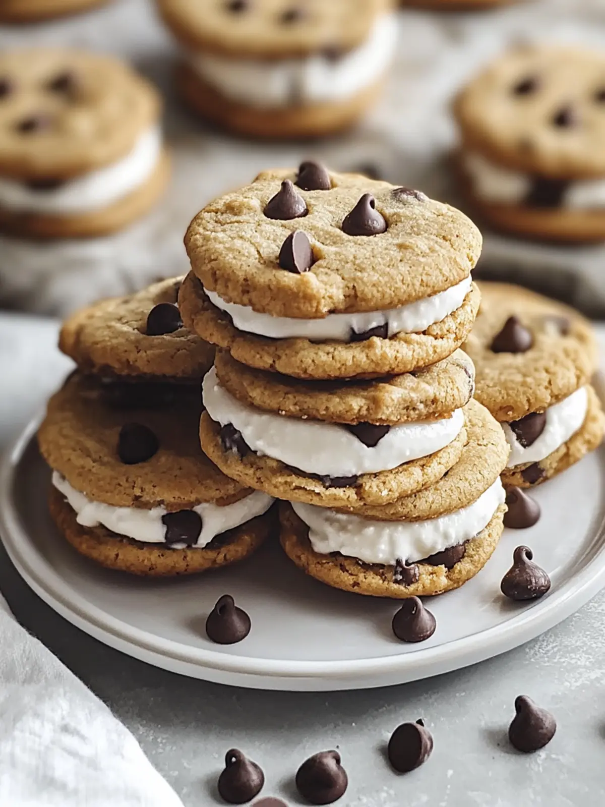 Decadent Mini Chocolate Chip Sandwich Cookies You ll Love 3 Mini Chocolate Chip Sandwich Cookies