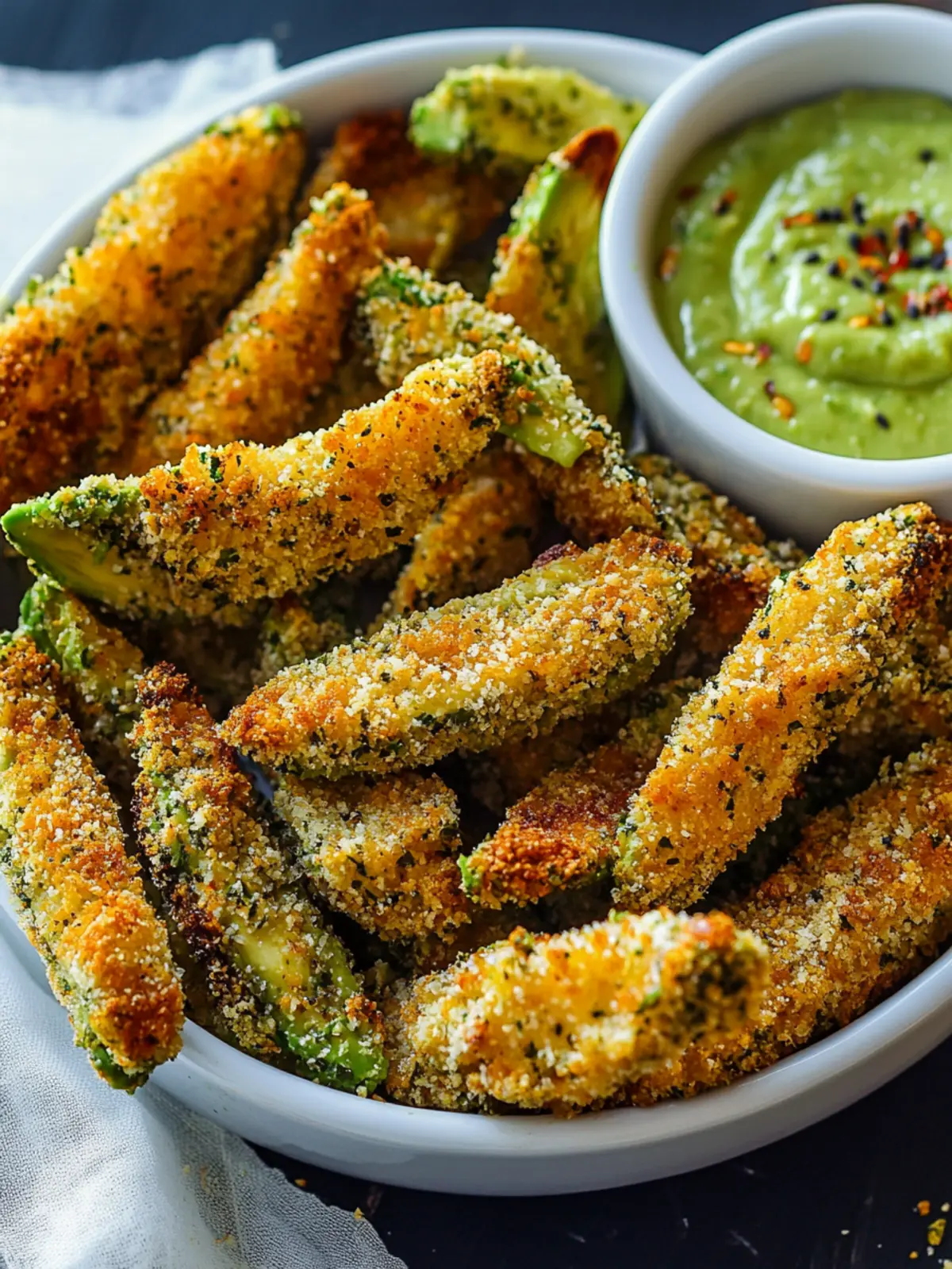Crispy Vegan Avocado Fries You'll Crave Every Time 3 Vegan Avocado Fries