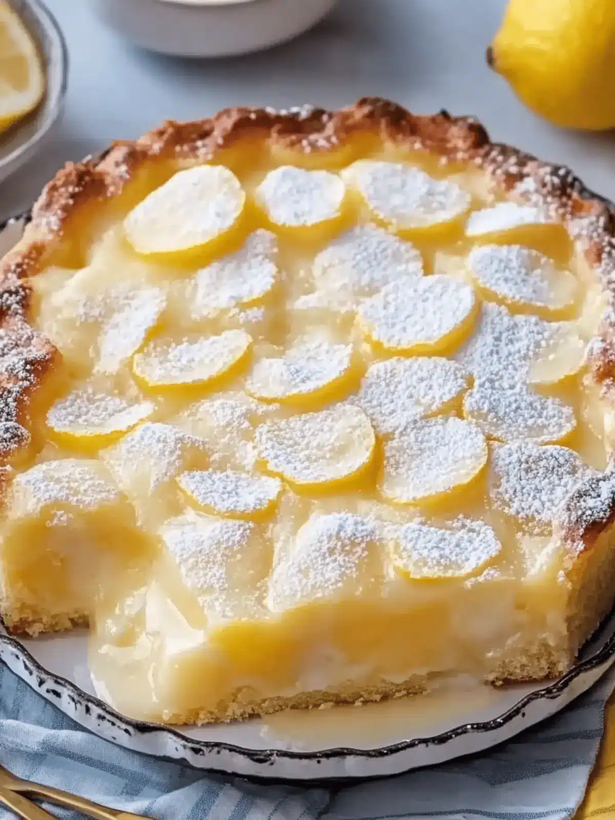 One-Bowl Lemon Dessert That Will Brighten Your Day 4 One-Bowl Lemon Dessert