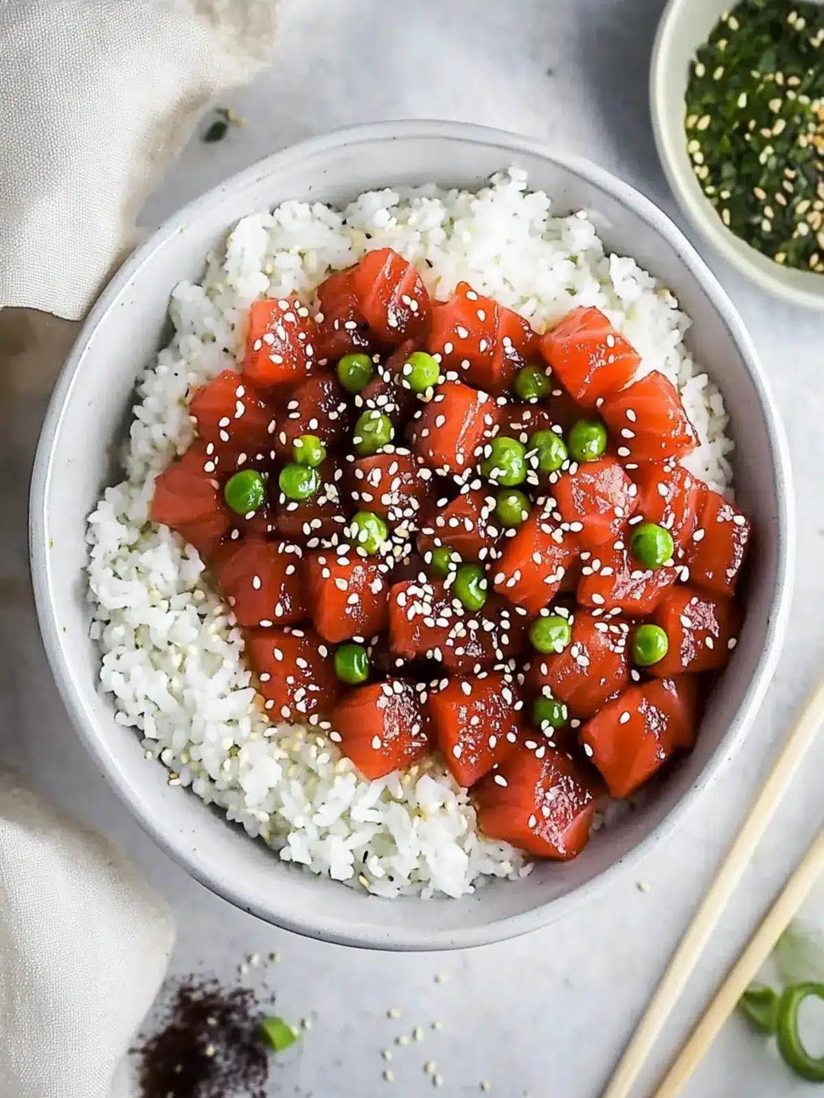 Savory Japanese Tuna Poke: Your New Must-Try Home Dish 4 Japanese Tuna Poke