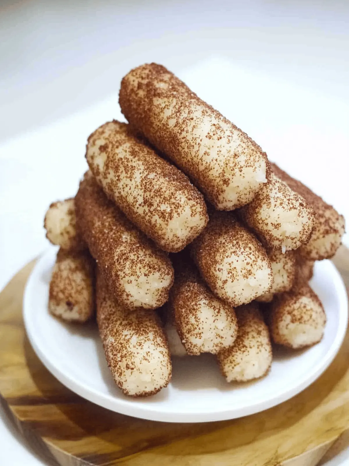 Deliciously Chewy Rice Cake Churros in Just 30 Minutes 2 Rice Cake Churros