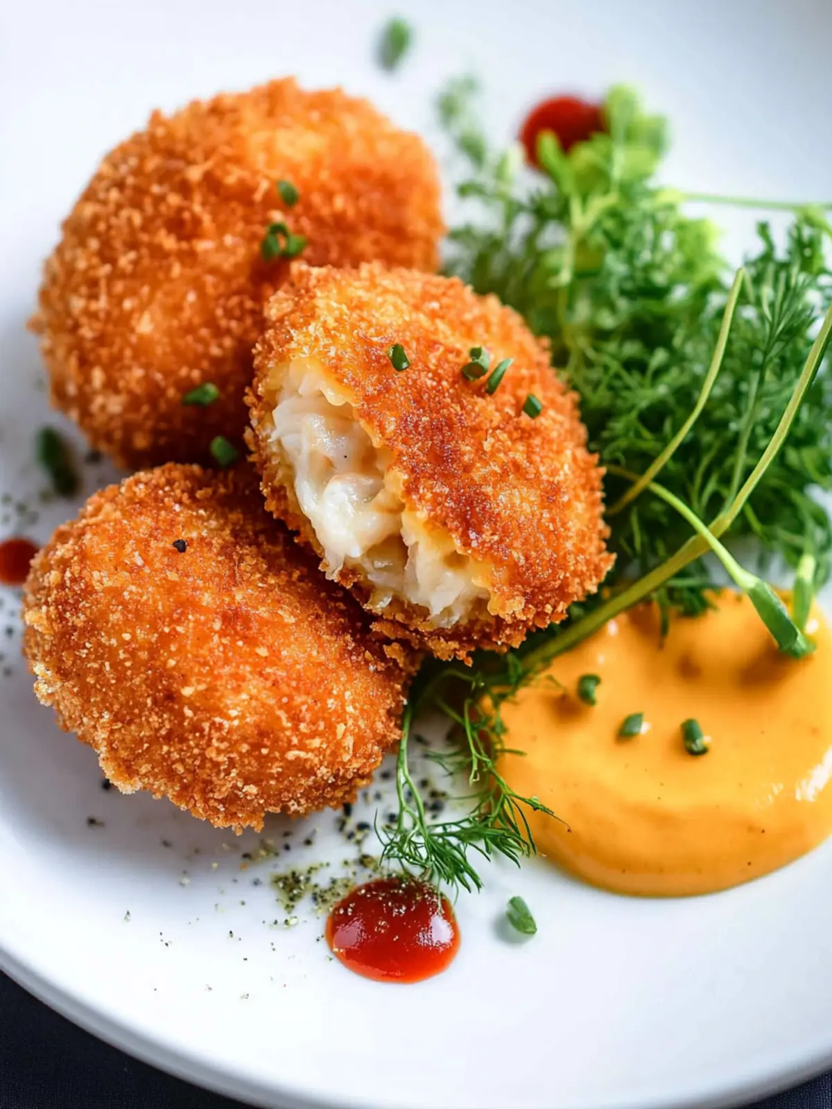 Delicious Crab Cream Croquette: Crispy Comfort in Every Bite 4 Crab Cream Croquette