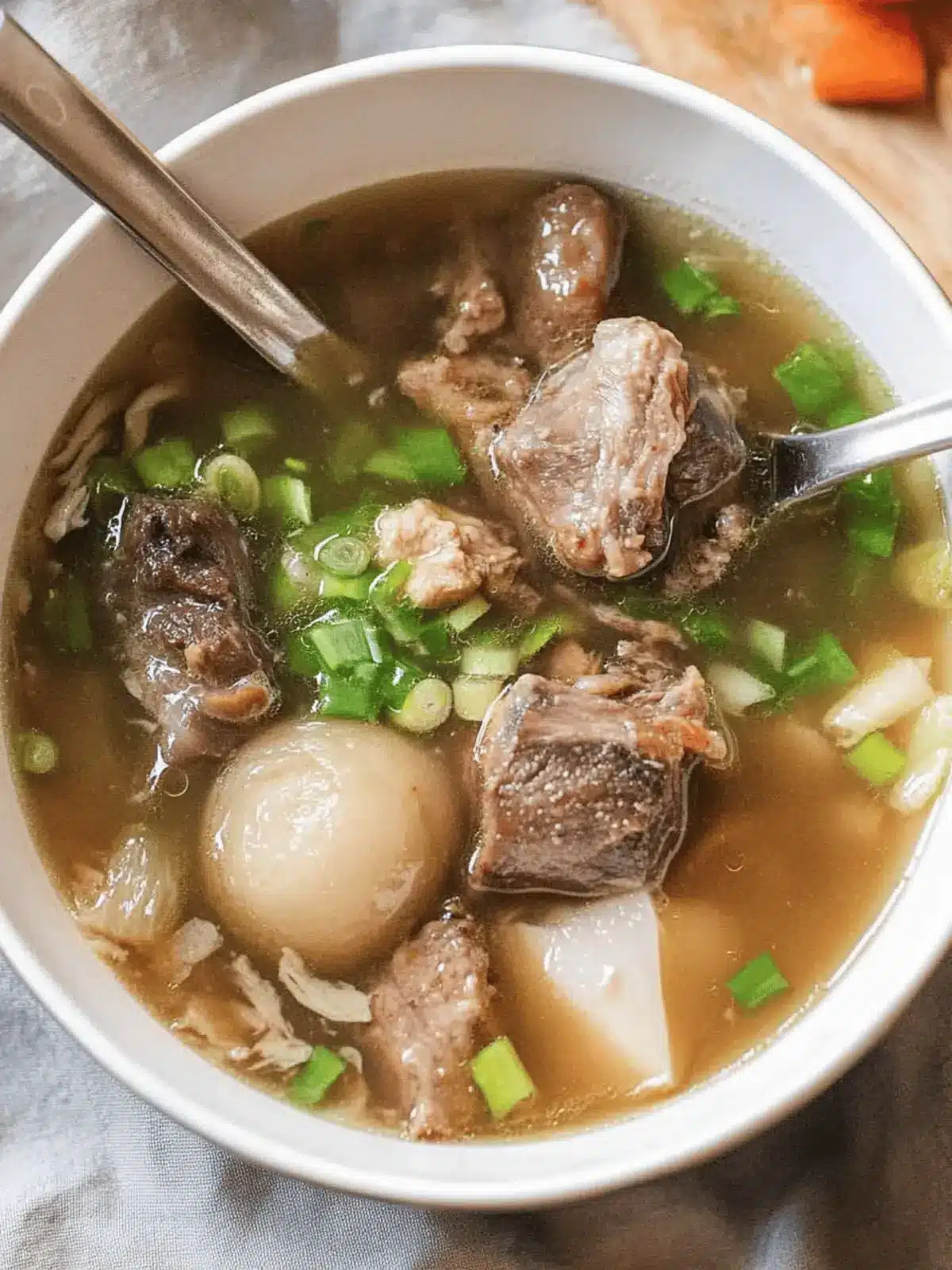 Savory Korean Oxtail Soup for Cozy Nights at Home 4 Korean Oxtail Soup
