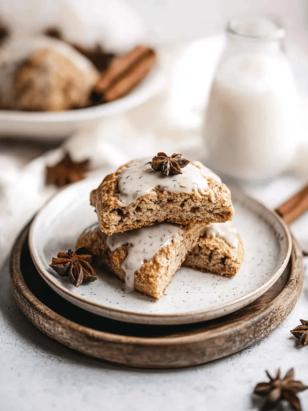 Vegan Chai Scones: Warm, Spiced Delights for Fall Mornings 4 Vegan Chai Scones