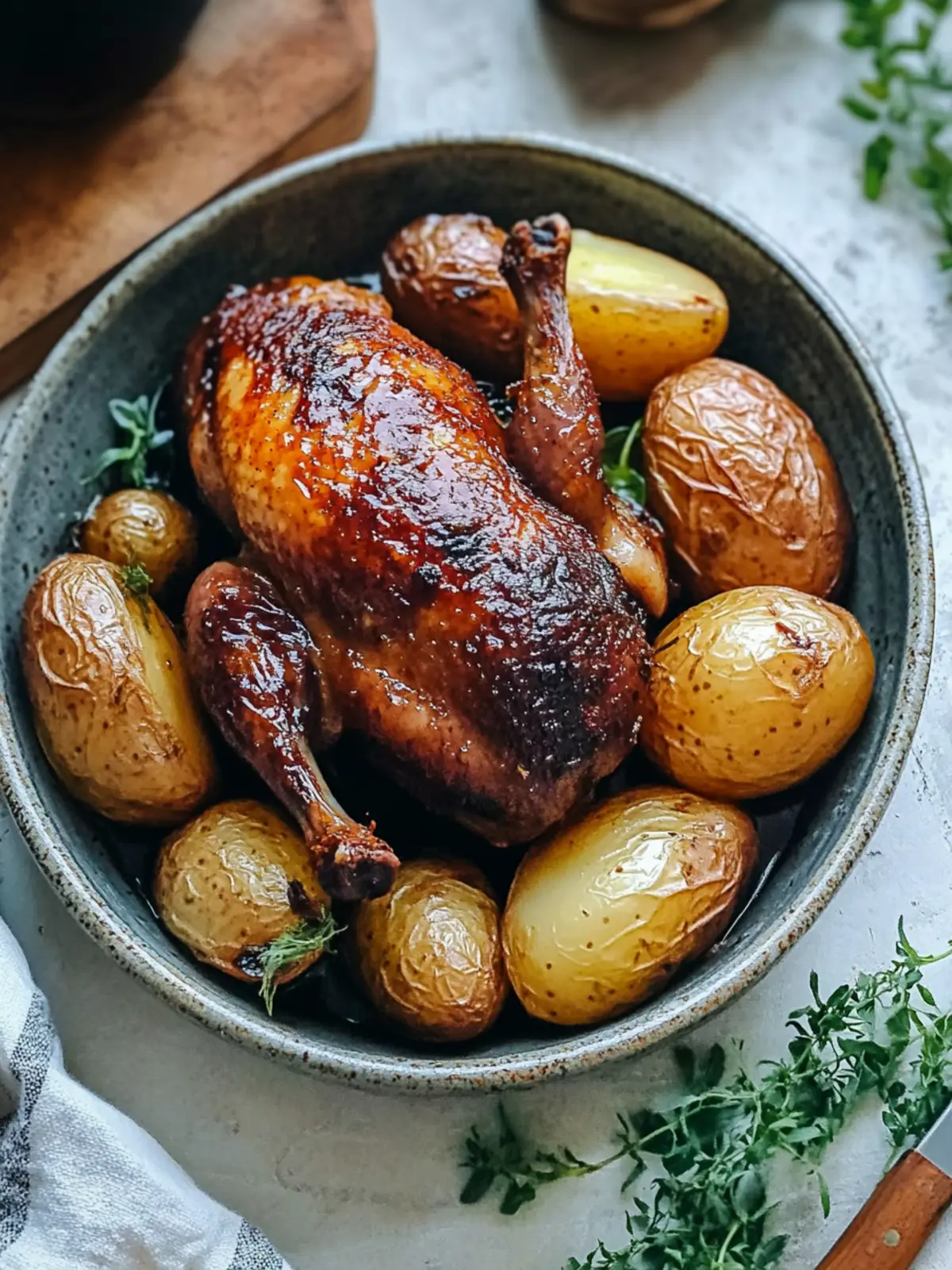 Crispy Roasted Duck and Potatoes for a Cozy Feast Night 4 Crispy Roasted Duck and Potatoes