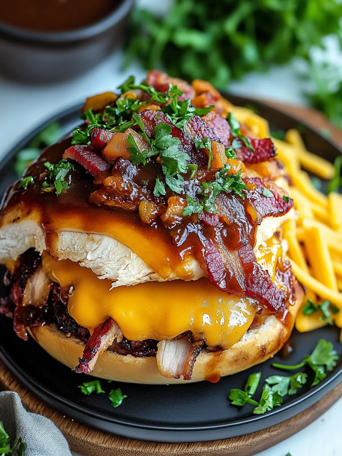 Irresistible Cowboy BBQ Bacon Cheddar Chicken Recipe 4 Cowboy BBQ Bacon Cheddar Chicken