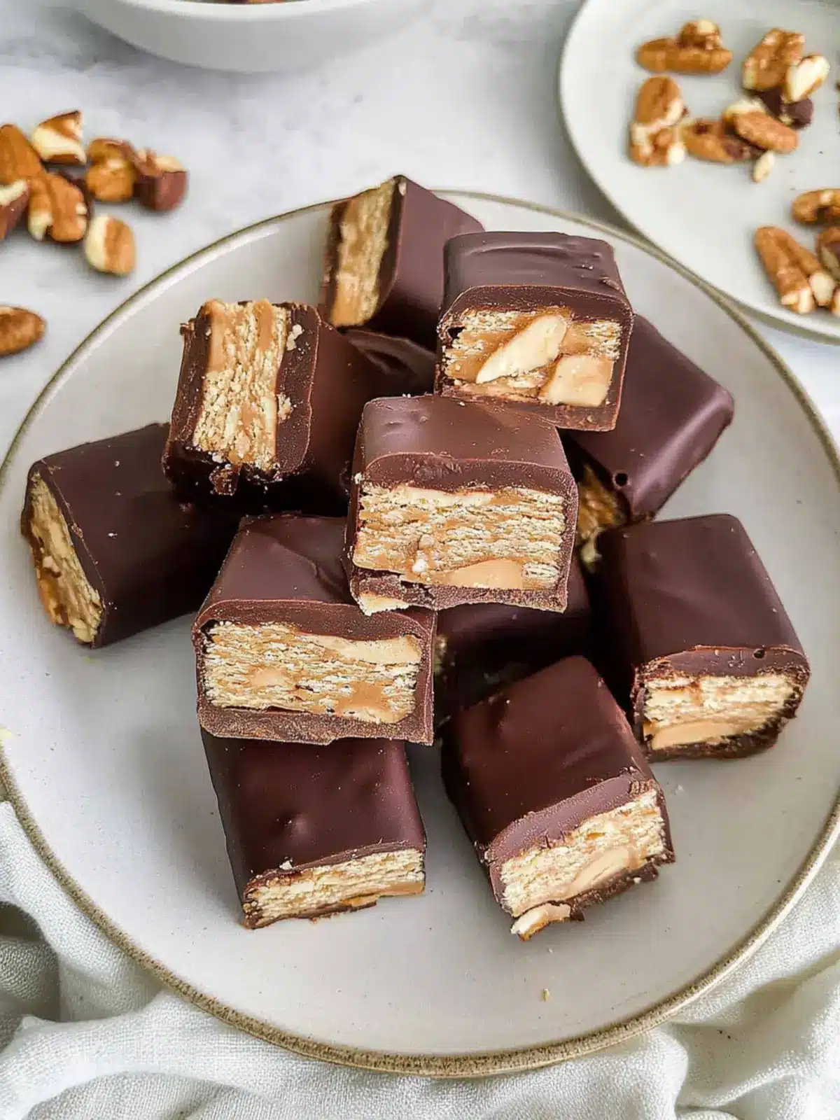 Indulge in Rich Vegan Snickers Bars You Can Make at Home 4 Vegan Snickers Bars