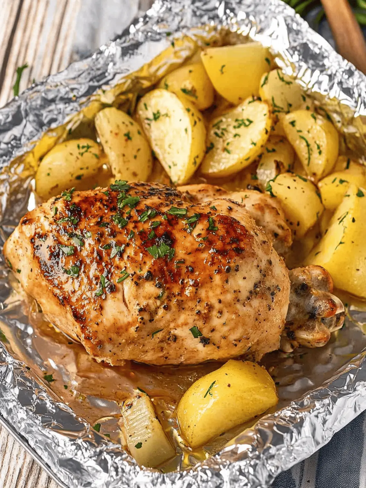 One-Pan Chicken Foil Packs Bursting with Flavor and Easy Prep 3 Chicken Foil Packs