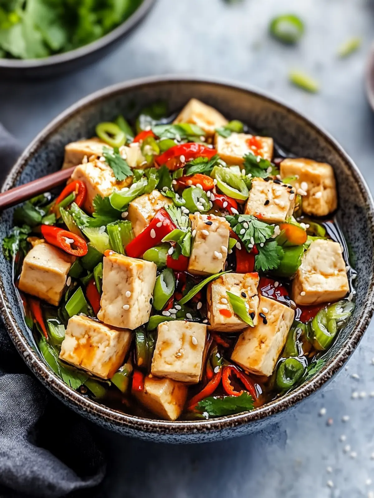 Deliciously Refreshing Chinese Cold Tofu Salad Recipe 3 Chinese Cold Tofu Salad