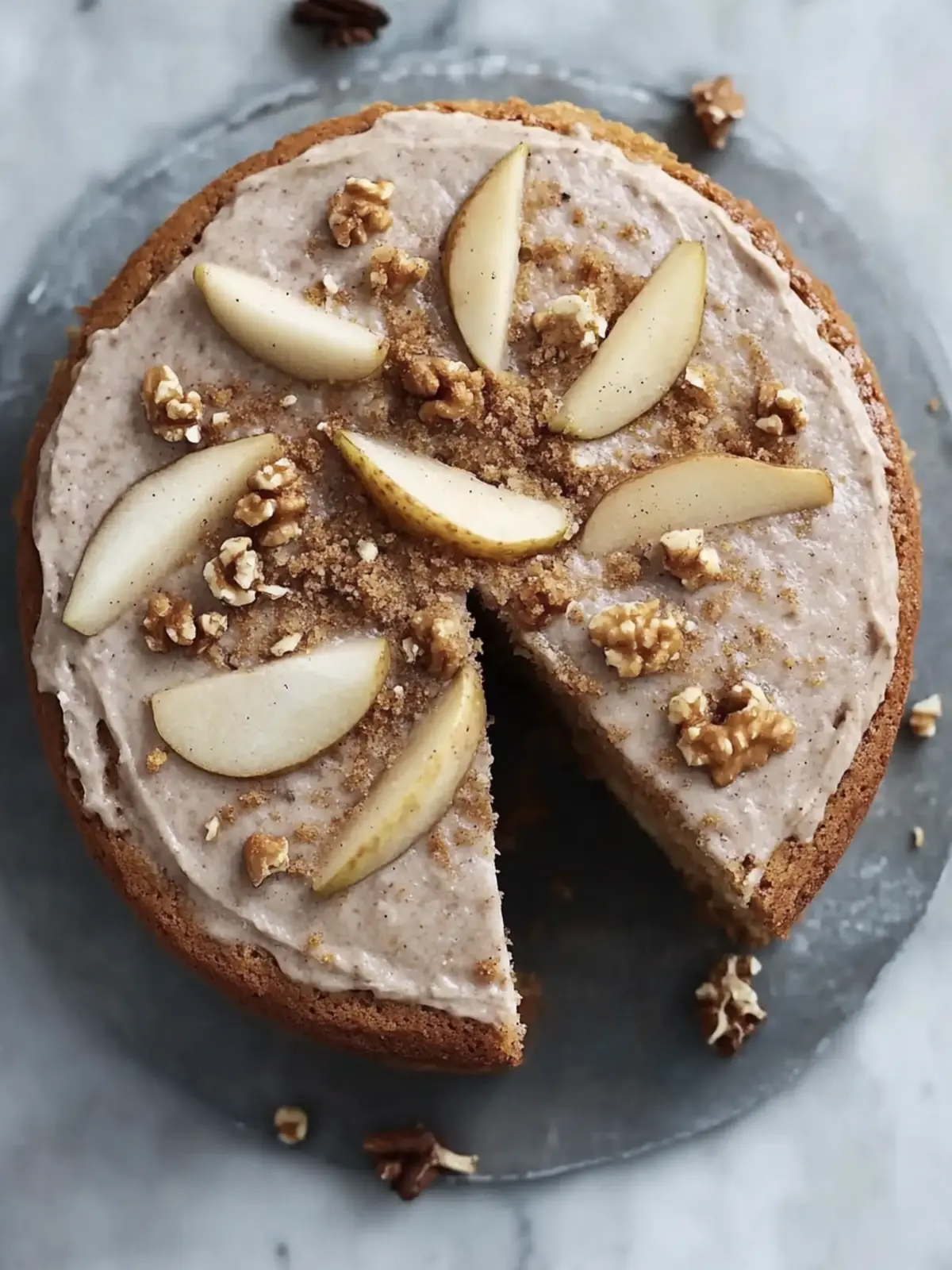 Cozy Up with Homemade Spiced Chai Pear Cake This Fall 4 Homemade Spiced Chai Pear Cake